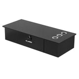 Classic Salon Wall Mount Styling Station Beauty Salon Spa Locking Cabinet Black 21837453