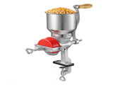 Manual Grain Mill High Hopper, Hand-Crank Corn Grinder, Durable Cast Iron Wheat Grinding Tool 68598702