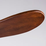 New Model 52 Inch Black Ceiling Fans With lights and Remote Control,18W Led Light, 3 Solid Wood W2991P343745