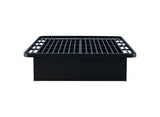 Modern Style Heavy Duty Queen Size Platform Bed Frame made with Metal and16 Inch height in Black B009P191907