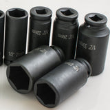 13 pc 1/2" inch Deep Impact Socket Tool Set 10-32mm Metric Garage Workshop 47989499