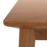 Mid-century Modern 47 inch Dining Table, Space-Saving Dinette for Home, Kitchen, Apartment, N752P271218D