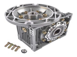 Worm Gear Speed Reducer MRV063 Gear Ratio 1001 56C Mounting Flange 0.57HP Rated Cast Aluminum 78103953