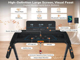 Treadmill with Incline, 3.0HP Quiet Foldable Treadmills for, 10.0MPH 300 LBS Weight Capacity 79062969