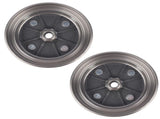 Pair For Kawasaki Mule 3000 3010 4000 4010 KAF950B 4x4 Diesel Front Brake Drums 31193062