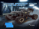 3 Batteries 112 Rock Crawler Rechargeable Off Road Truck 4WD , Metal Shell LED Headlights RC Remote 16356492