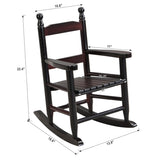 Children's rocking oak chair- Indoor or Outdoor -Suitable for kids-Durable ESP 57805371