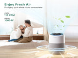 Air Purifier for Home Allergies and Pets Hair Smokers in Bedroom up to 1500 Ft, Pet Air Purifier 66959432