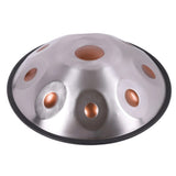 9 Notes Gold-eyes Solid Color Handpan Drum Steel Percussion Instrument 03161527