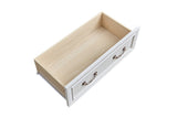 Farmhouse Style 6 Drawer Dresser Chest with Base Wooden Rustic Chest of Drawers, Storage Dresser W2393P252364