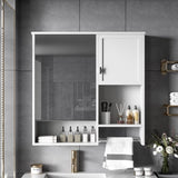 29'' x 28'' Modern Wall Mounted Bathroom Medicine Cabinet, Bathroom Wall Storage Cabinet with N710P209440K