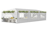 10x30ft Pop Up Canopy, Portable Instant Canopy Tent with 8 Sidewalls for 47765489