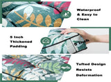 Outdoor Bench Cushion, 63 20 4 Inch, Tufted Waterproof Swing Cushion with Ties, for Patio Bench 50597367
