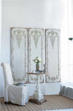 Set of 3 Large White Wall Art Panel, Rectangle Wall Sculpture, Wall Dcor for Living Dining W2078130260