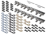 Shaft Mount Style 1.5 Ratio Stainless Steel Roller Rocker Arms Fit for Chevy SBC 350 44305292