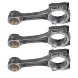 3X Connecting Rods Replacement for Kubota V1505 V1305 Engine L3830D BX2670 M7060D, R520S1T3 75676356