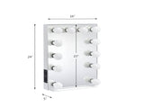Asa White Finish Accent Mirror B2726P445769
