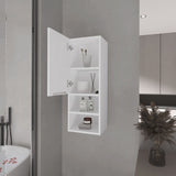 Milwaukee Medicine Cabinet, Two Shelves, Single Door Cabinet, Two Interior Shelves B128P148746