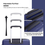 Hardshell Suitcase Double Spinner Wheels PP Luggage Sets Lightweight Durable Suitcase with TSA W284112583