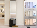 Length 11.8" x Width 15.7" x Height 63" LED Dressing Mirror Cabinet,Cosmetic Organizer Cabinet, 25605093