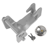 Silver Gooseneck Trailer Hitch Locks Model Coupler Trailer Lock TL50 for Heavy Trailers 55575835