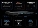 Walking Pad Treadmill 15% Auto Incline, Under Desk Treadmill 52146566