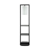 16.5x17x74" Two Tiered Vertical Shelving Stand with Light W2078P340346
