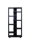 Laurel Canyon 80 inch high Bookshelf, No Assembly Required, Clove Finish B108P292284