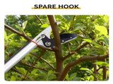 4.27-7.55 FT Long Reach Pruner for Garden, Cut & Hold Telescopic Pole Pruner, Fruit Picker Tree 36653514
