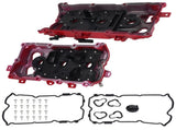 2x Aluminum Valve Cover Gaskets Oil Cap Kit fit for Infiniti QX60 3.5L 2015-2018 08109572