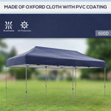 Pop Up Canopy Tent-Dark Blue 47948426