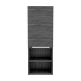 Miami Single Door Pantry, Four Shelves B128P148743
