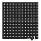 ZNTS Metal Pegboard Panels for Wall Garage Utility Tools Pegboard Storage System for Workbench, Shop, 01728836