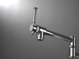 Wall mounted Filler Faucet, Modern Brass Filler Two-Attachment Wall Mount Folding Kitchen 66221013