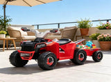 Red 6V Kids Electric Car Forward & Reverse, Wear-Resistant Wheels, for 1.5-3 Years Old 28609862