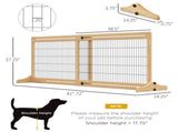 Wooden Dog Gate 55058092