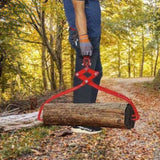 4 Claw Timber Log Lifting Logging Tongs Grabber Tong 36" W46537382