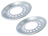 2PCS Auto Wheel Balancer Fit For 22.5-24.5" Wheel - Steer Silver 800-822 800822 16888641