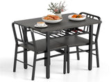 3-Piece Dining Table Set , Space-Saving Tuck-under Chair Design 27328094