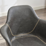 Mid-Century Modern Office Chair,Rolling Swivel Height Adjustable Ergonomic Chair with W1143P173516
