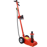 22 Ton Hydraulic Floor Jack Air-Operated Axle Bottle Jack with Extension Saddle Set Built-in W46564154