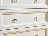 Farmhouse 6 Drawers Dresser for Bedroom, Wood Rustic Wide Chest of Drawers, Storage Dressers W2393P195491