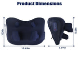 4D Deep Shiatsu Kneading Massager - 6 Nodes, 2 Heating Levels, 3 Intensities - Cordless with Auto 81604691