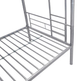 METAL BUNK BED SILVER W311121106