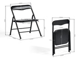 Kids 5-Piece Folding Activity Table and Chair Set, Classic Black 27881667