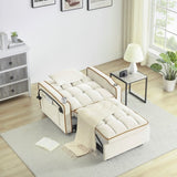 1 versatile foldable sofa bed in 3 lengths, modern sofa sofa sofa velvet pull-out bed, adjustable W2564P168267