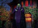 11.8ft Life Size Hanging Witch Talking Halloween Hanging Decoration 40479945