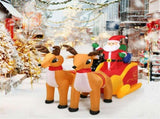 7.5 Feet Christmas Decoration Waterproof Outdoor Inflatable Santa 62345564