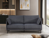 2.5 Seater Sofa For Primary Living Space , Bed Room, Office, USB Charge Port , 2 Pillows,Metel Legs W820P224378