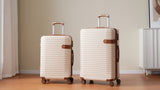 4 Piece Luggage Set Suitcase Set, ABS Hard Shell Lightweight Expandable Travel Luggage with 4 PP313145AAO